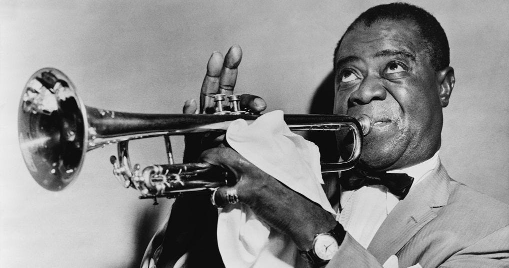 Louis Armstrong popularized the song “Butter and Egg Man.”