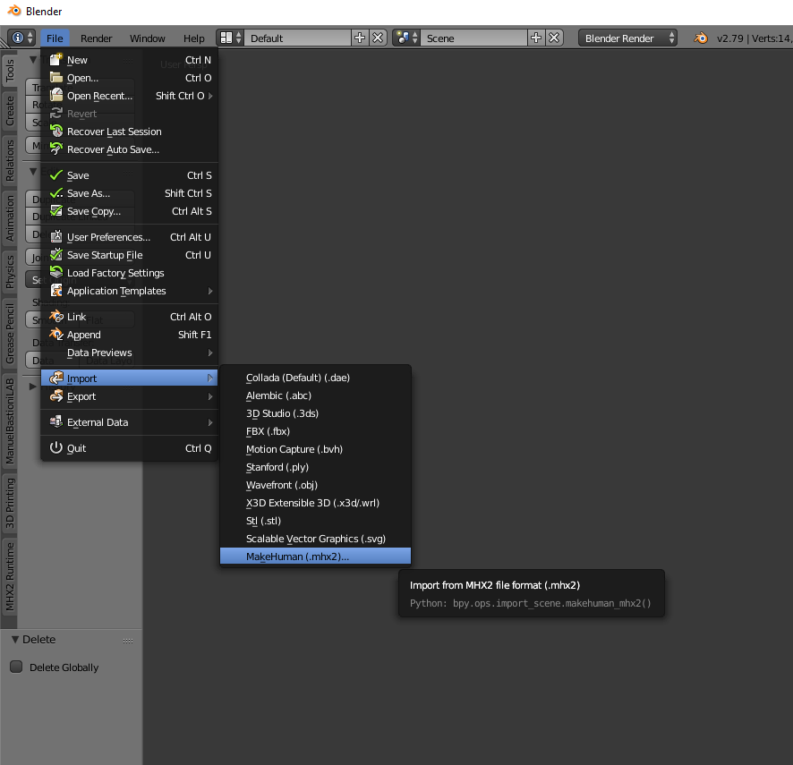 Using Makehuman With Blender Make Human Is A Great 3rd Party By Brian Mayrose Medium Using Makehuman With Blender Make Human Is A Great 3rd Party By Brian Mayrose Medium