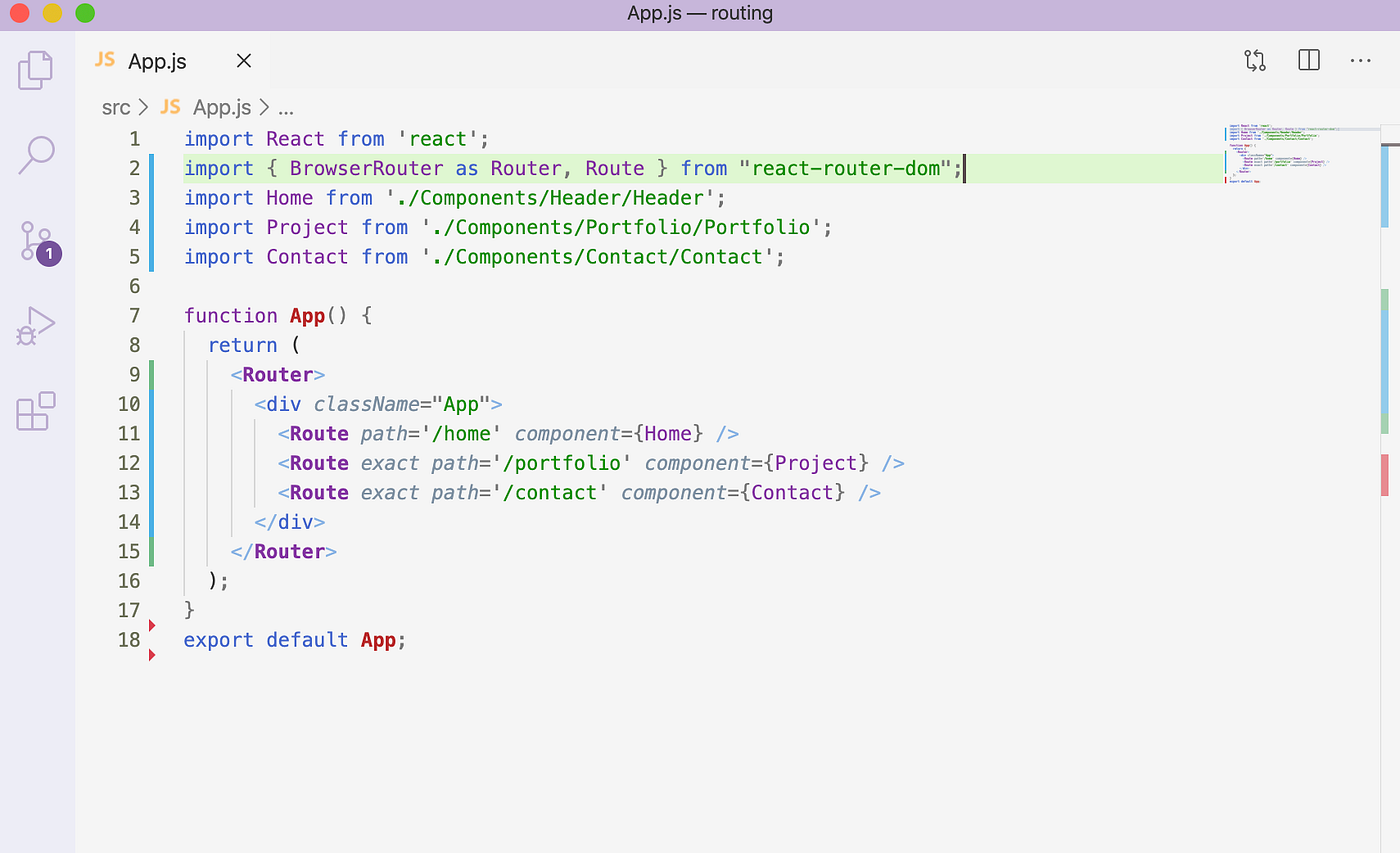 How To Rout Your Pages on React — Tutorial. | by Fatima Garcia | Medium