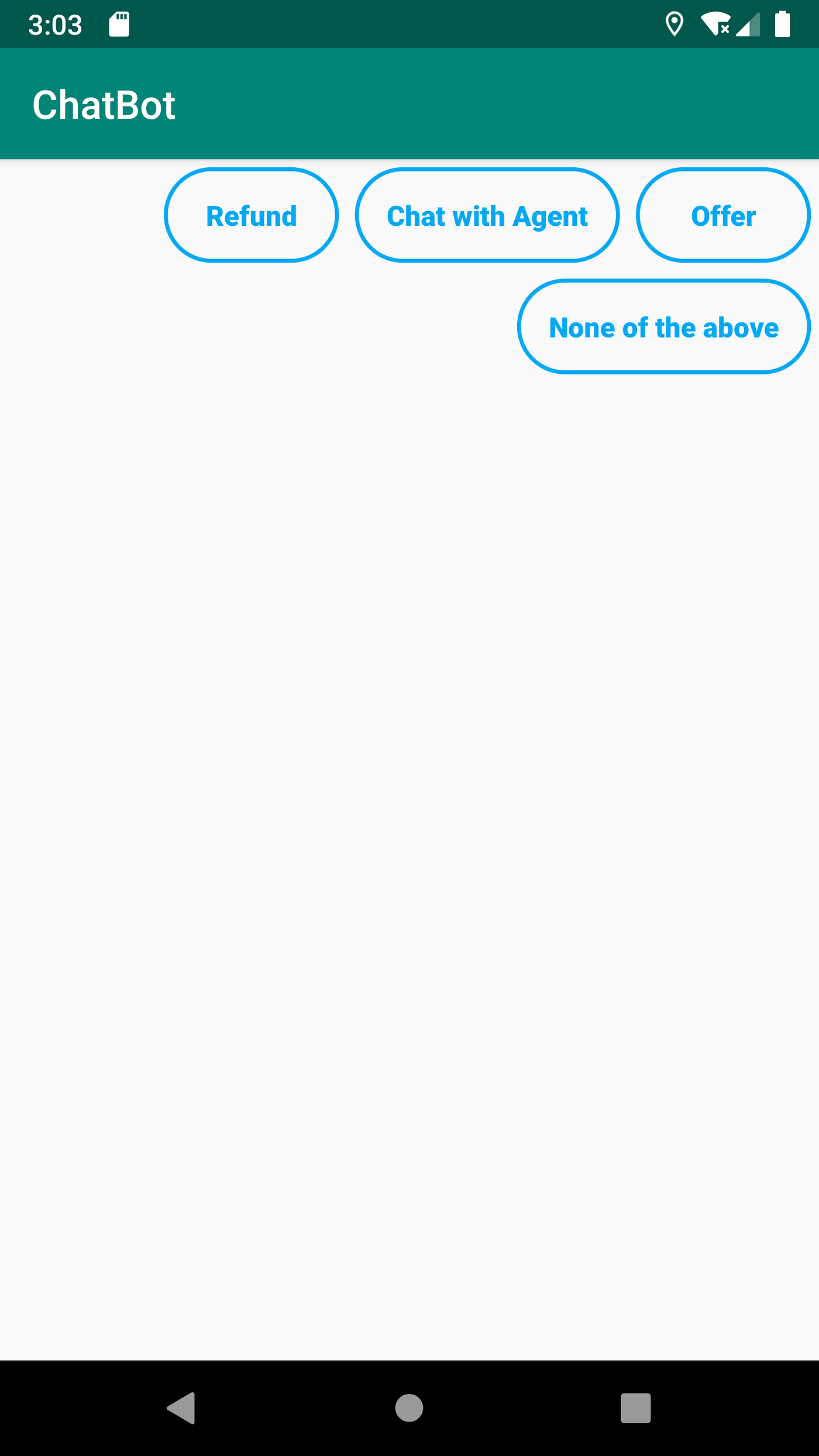 Dynamic Buttons in ChatBot — FlexBoxLayoutManager — Android | by ...