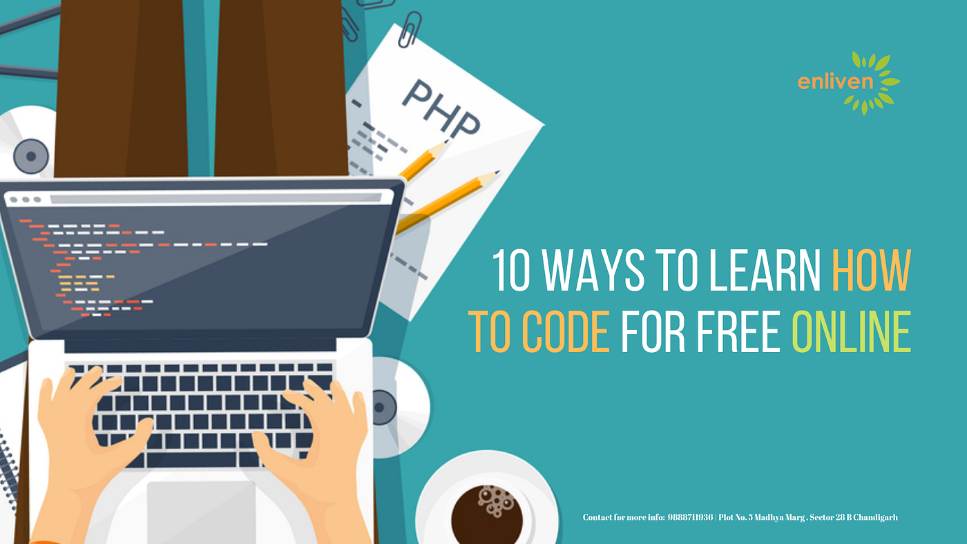 10 Ways To Learn How To Code For Free Online β Enliven Skills | by ...
