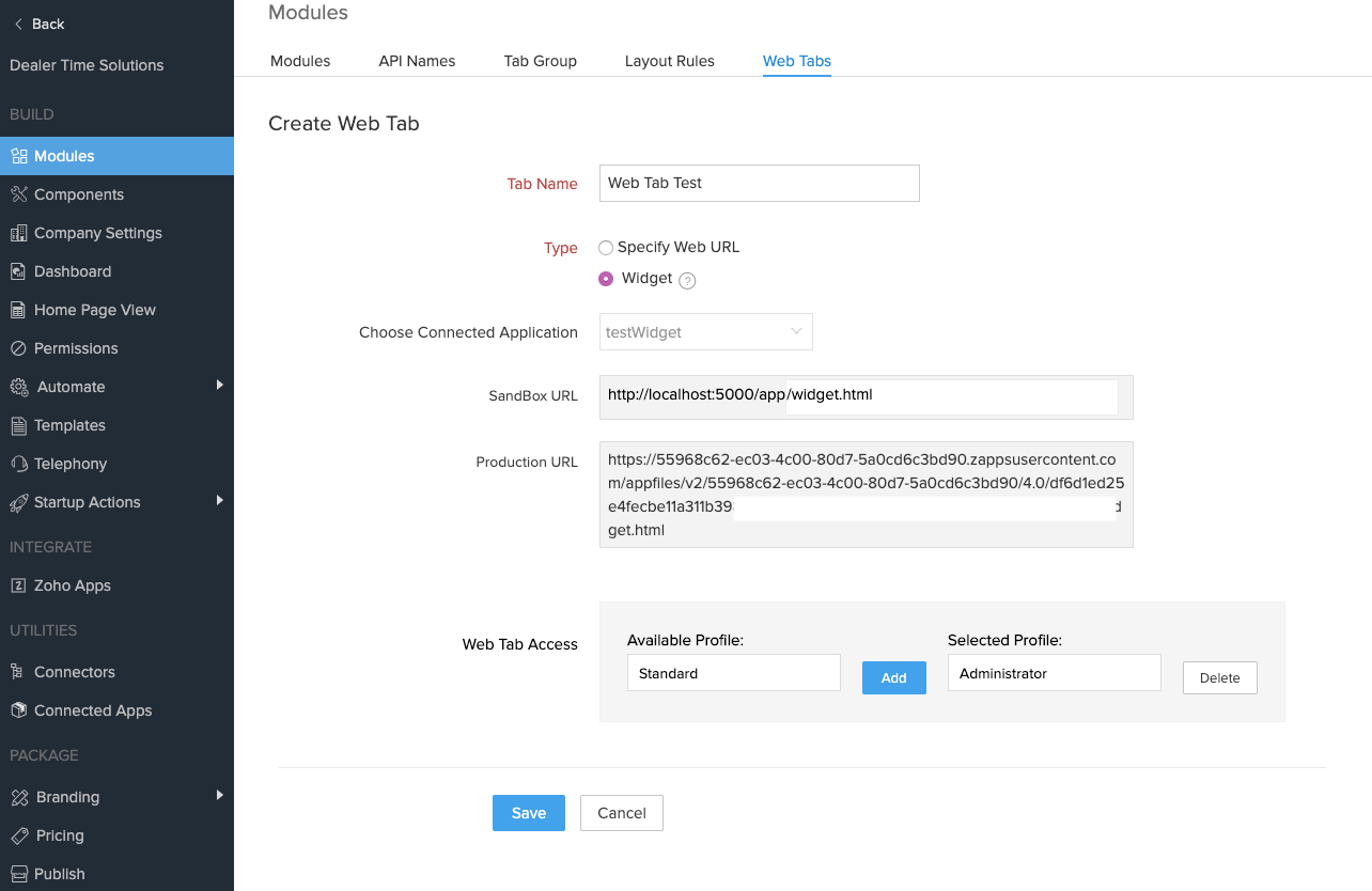 How to Build A Custom Widget in Zoho CRM | by Corbin Balzan | Medium
