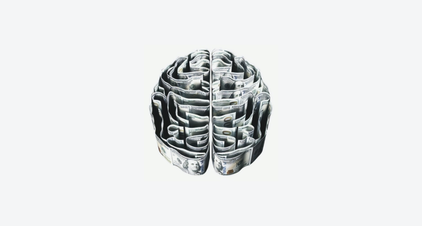 an open-top brain model filled with what looks like a labyrinth in grey