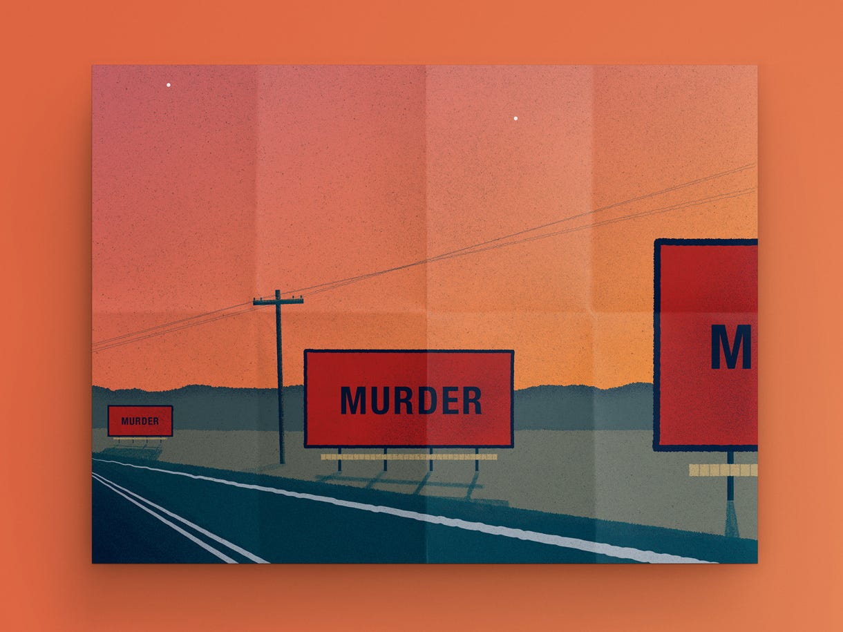 The 3 Letters in Three Billboards Outside Ebbing, Missouri | by Urvi Karani  | ILLUMINATION | Medium