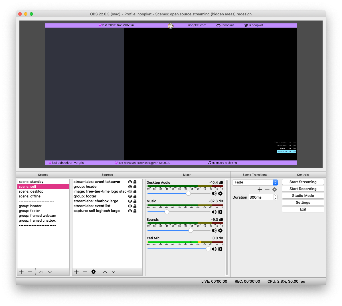 how to stream with obs on twitch 2016