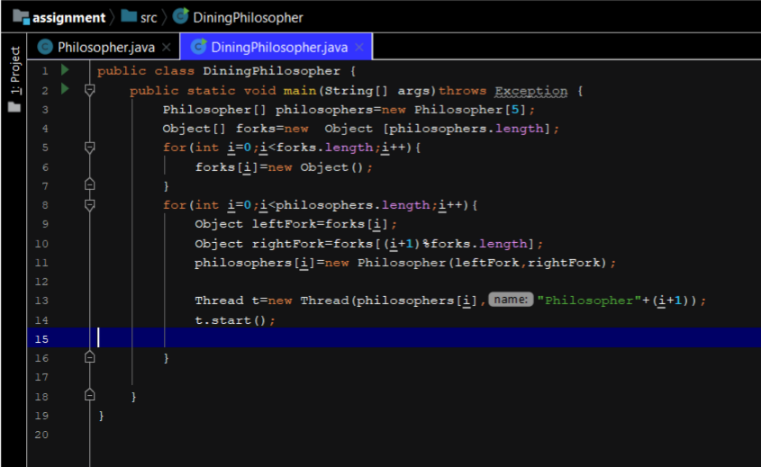 The Dining Philosophers Problem in java by Nipuni Kodithuwakku Medium