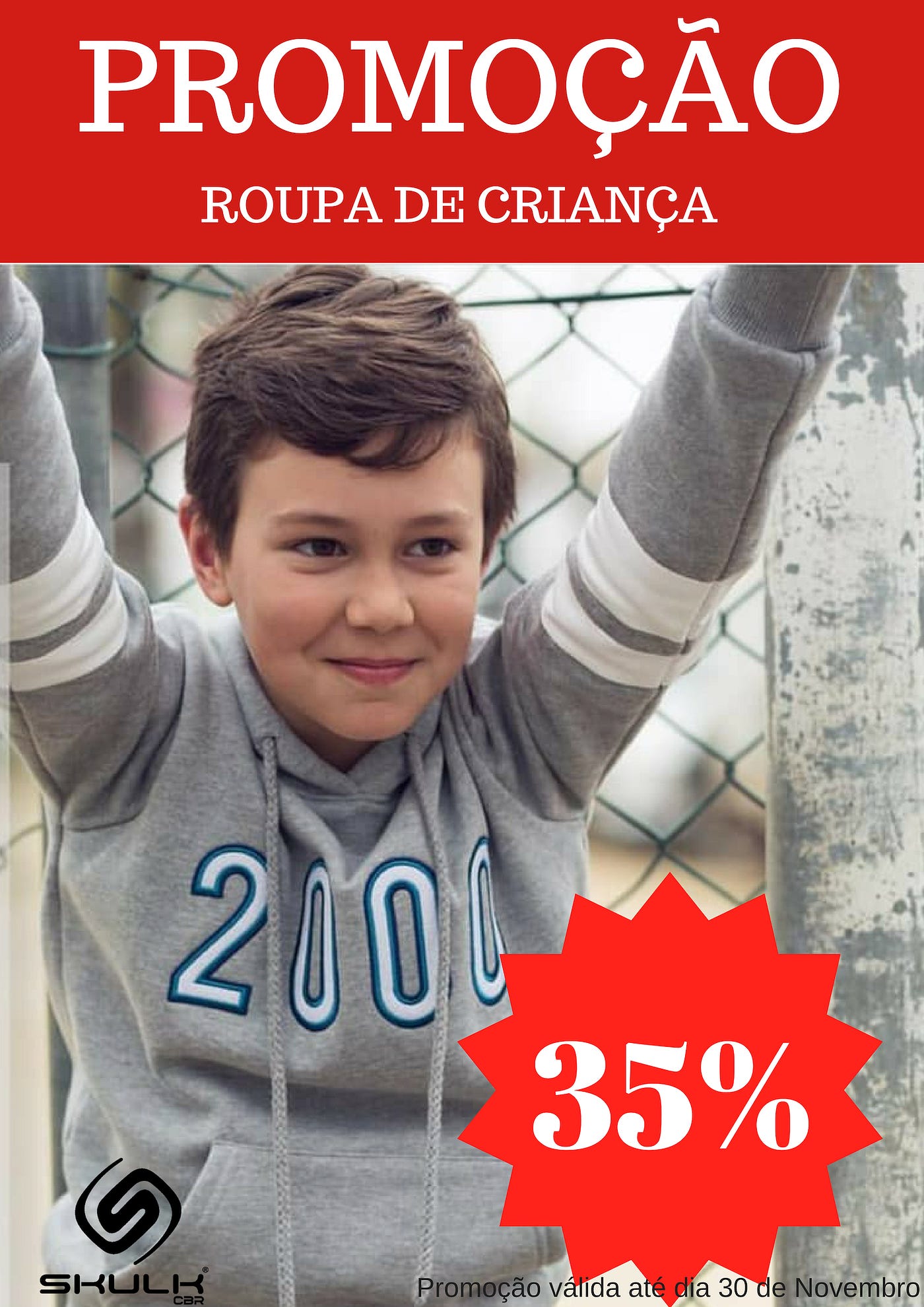 Promoção de Roupa Para Criança — Skulk Castelo Branco | by Skulk CBR |  Medium