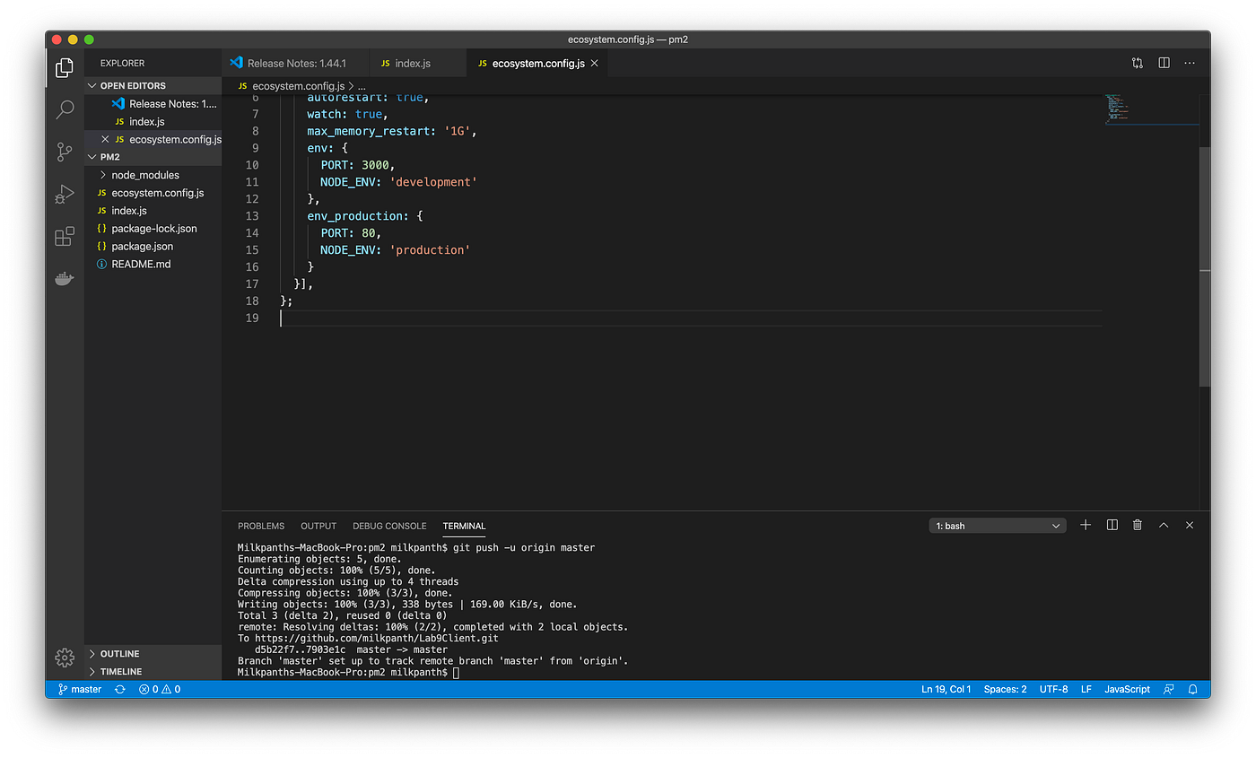 Lab 9  deployment. วันนี้เราจะมาพูดถึง start… by MilkPunth NiCha