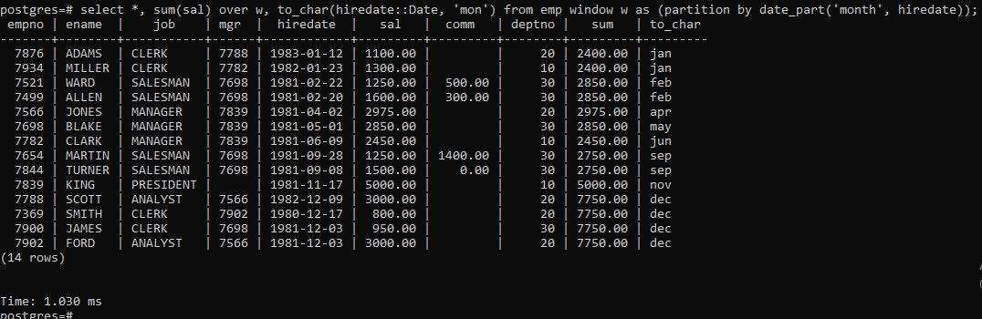 Part 1: Things You Need to Know About Window Function in Postgresql ...