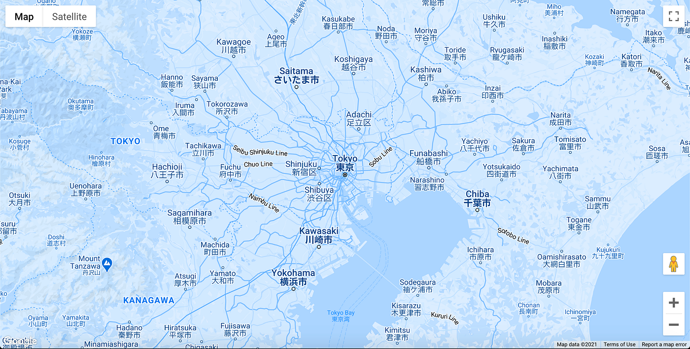 How to Add a Custom Google Map With React | by Chad Murobayashi |  JavaScript in Plain English