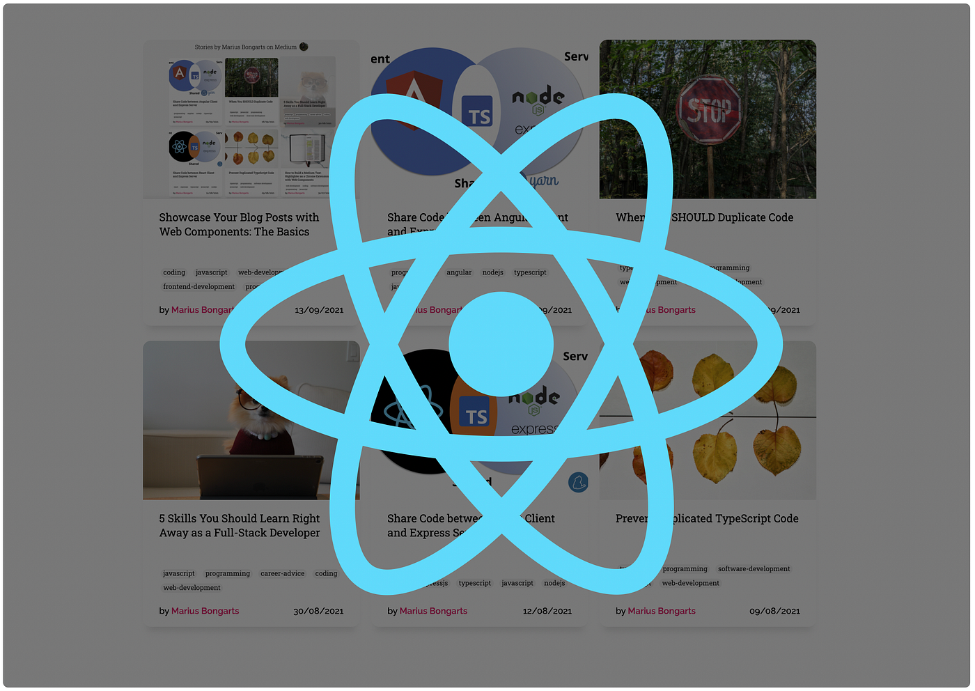 Showcase Your Medium Articles with React | by Marius Bongarts | JavaScript  in Plain English
