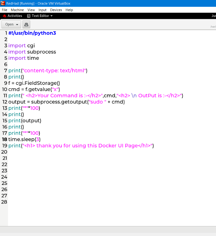 Task 7.1 Front-end Code sandeep.html This is a sample code of HTML and ...
