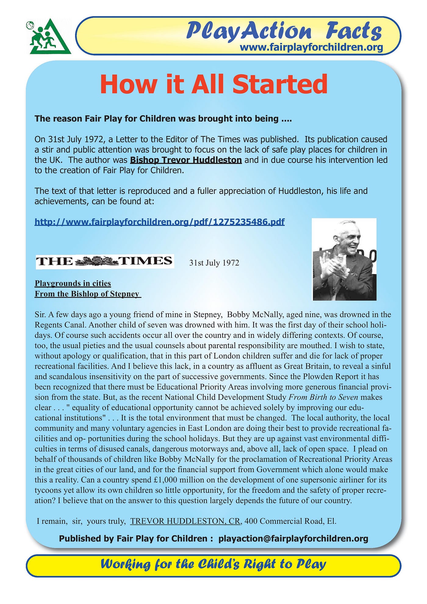 Fair Play for Children News. April 2021 | by Jan Cosgrove | Medium