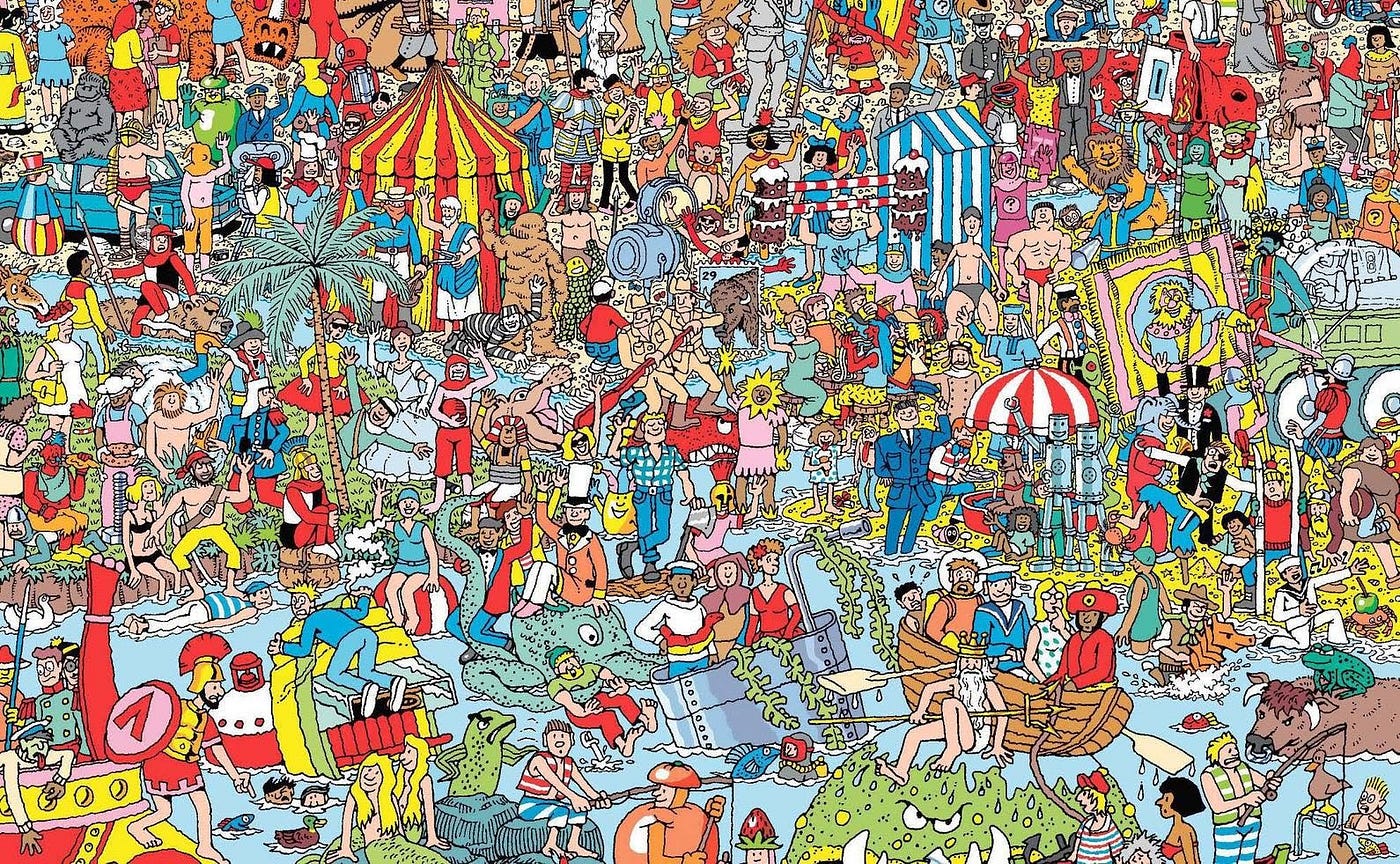 All I asked for is a single Waldo! 