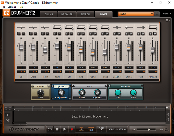 EZdrummer 2.1.1 Full Version Free [2019 Latest] by Zarar PC ZararPC