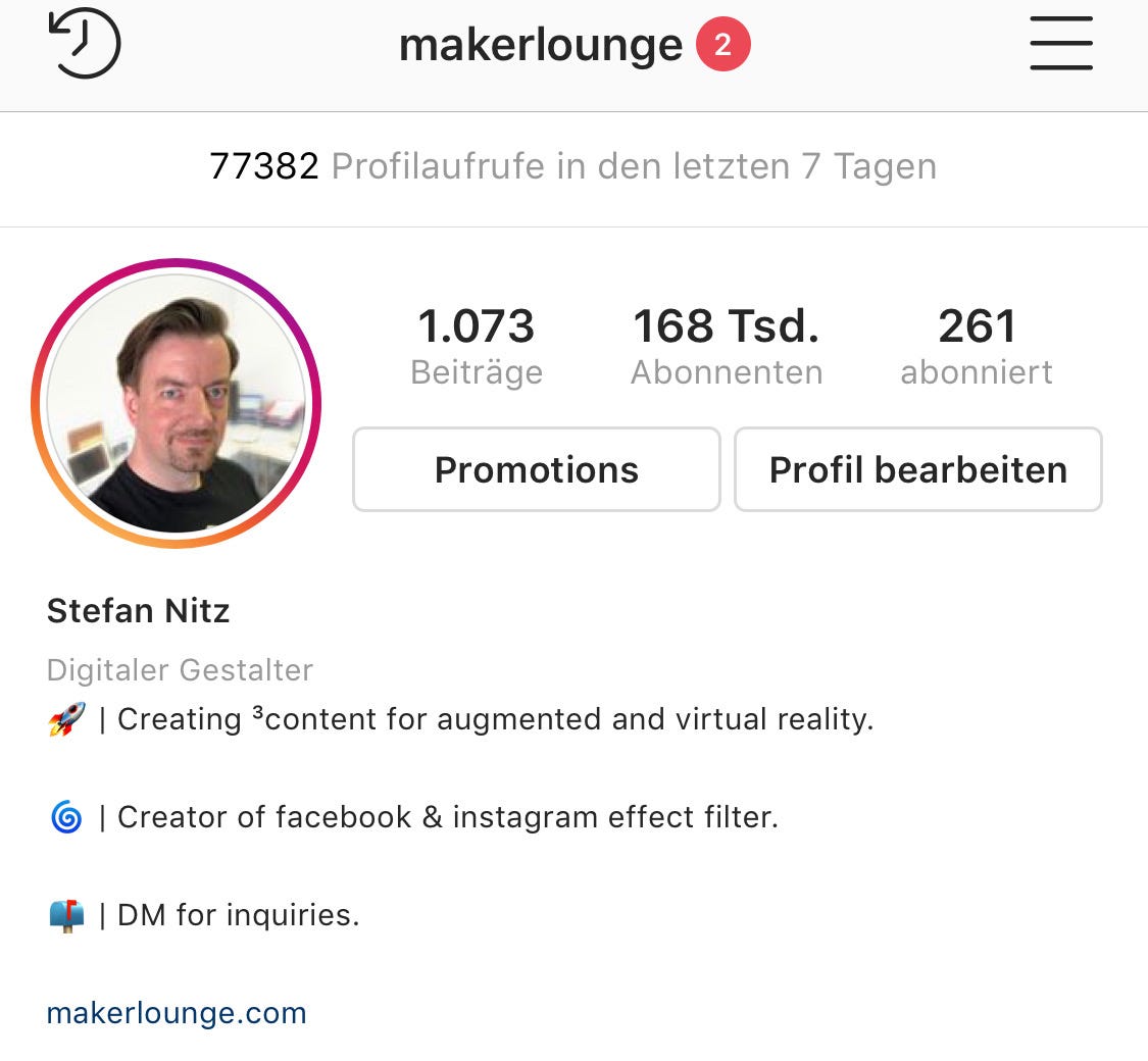 Eigene Instagram AR Filter entwickeln (und veröffentlichen) | by Stefan  Nitz | Medium
