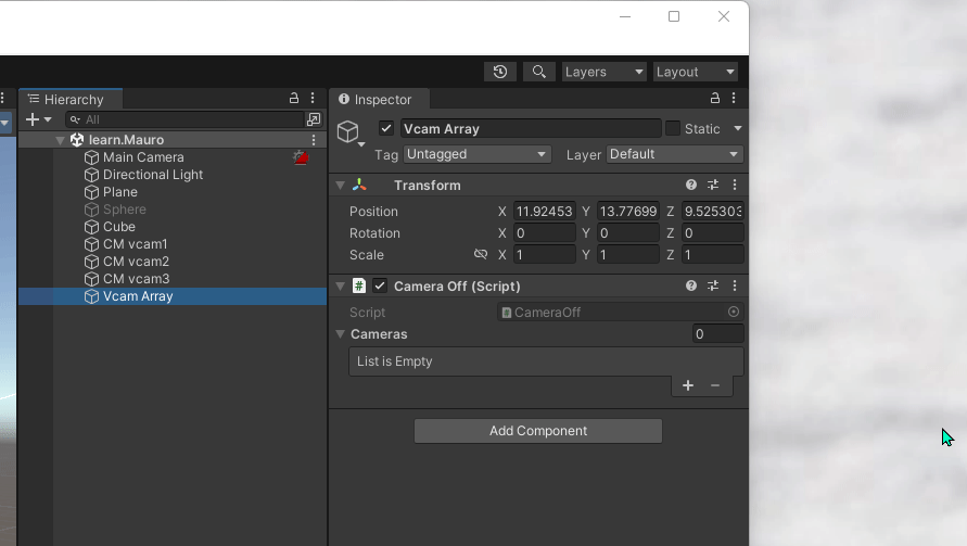 Switch Between Virtual Cameras in Unity by Thomas Mauro Oct, 2022 Medium