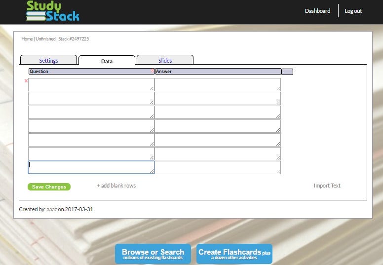 StudyStack Learning Made Fun!. StudyStack is a learning too that uses… by oscar Medium
