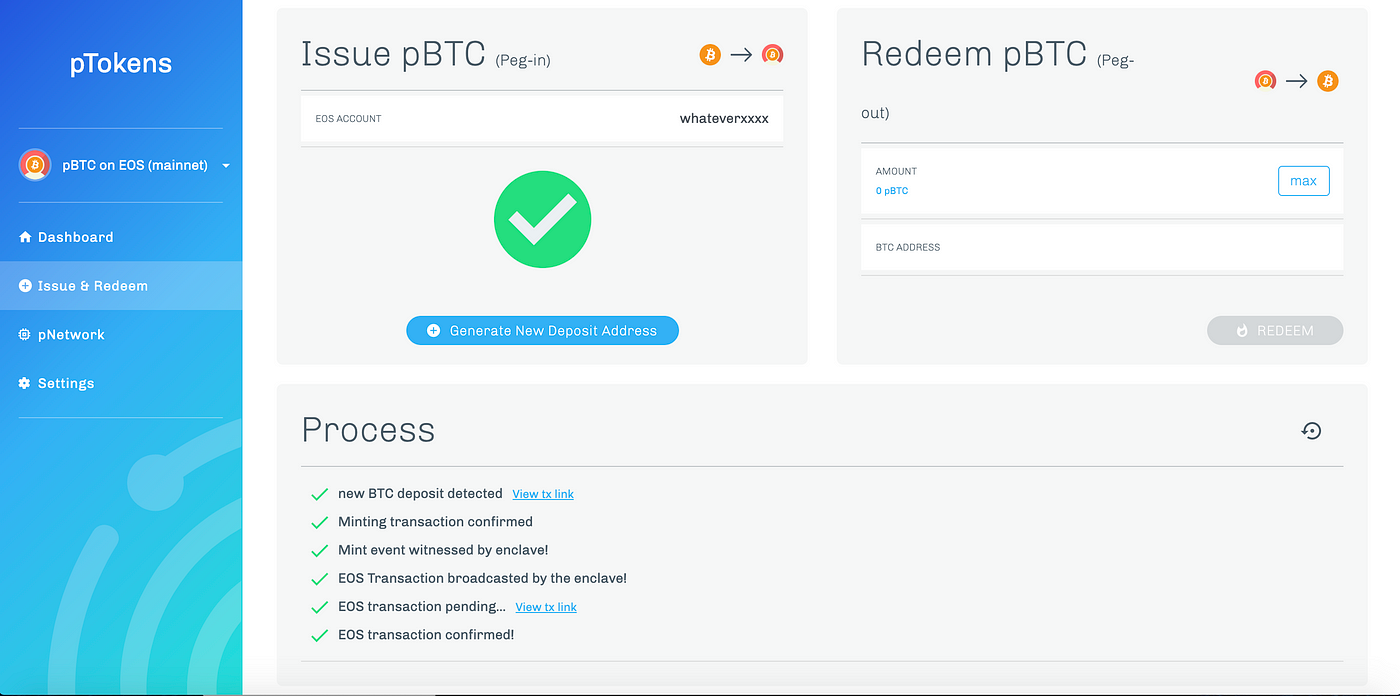 bitcoin eos exchange