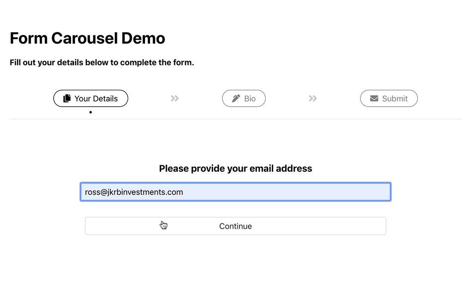 Advanced TypeScript By Example React Form Carousel By Ross Bulat 