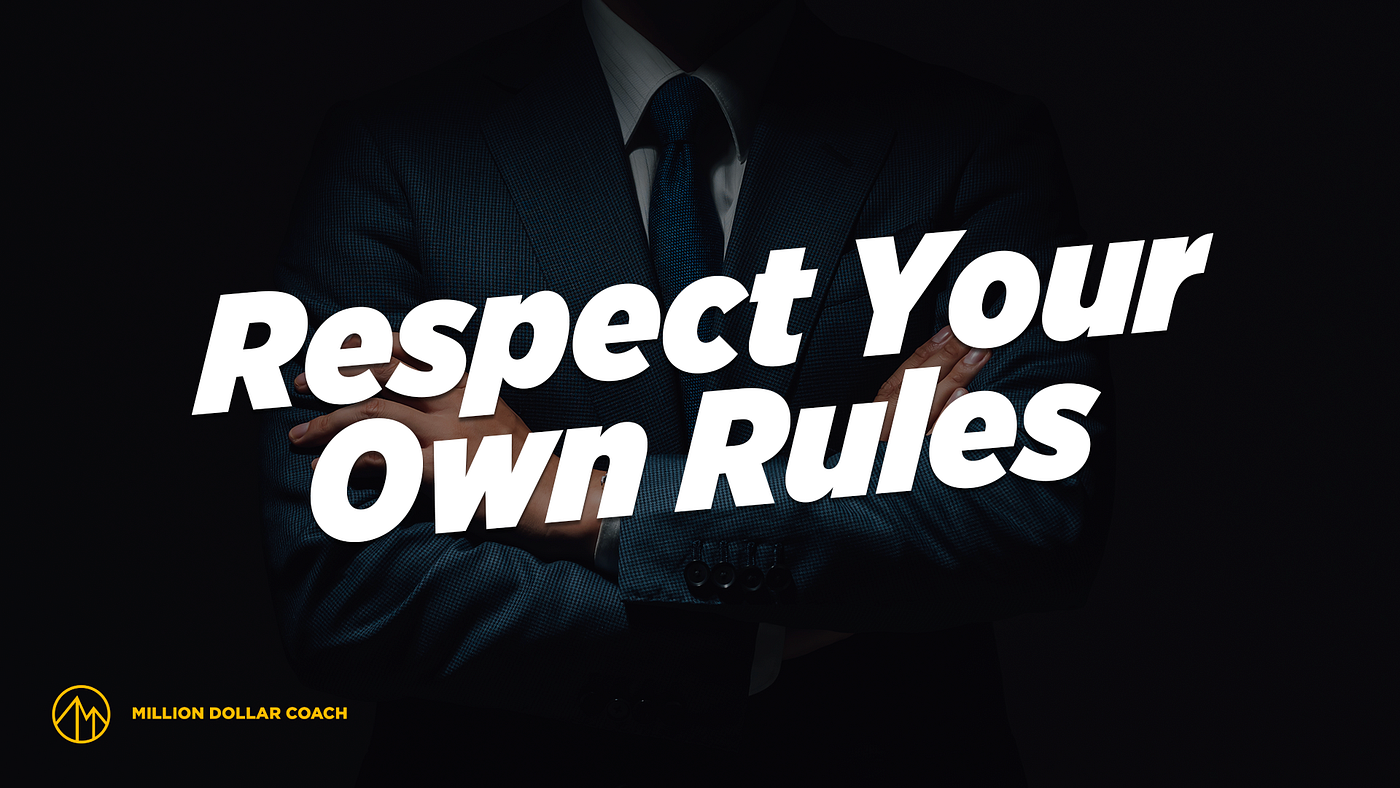 Respect Your Own Rules. Ever created a system that your people… | by ...