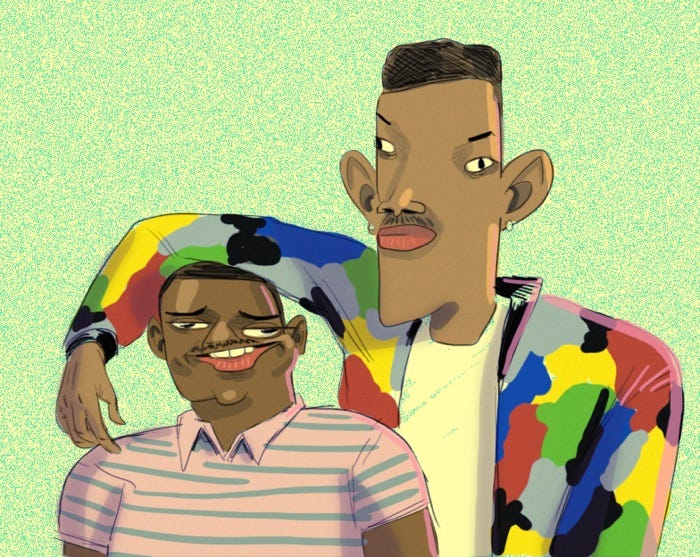 It S Not Unusual The Fresh Prince Of Bel Air Fan Art You Never Knew You Needed By Paco Taylor Medium