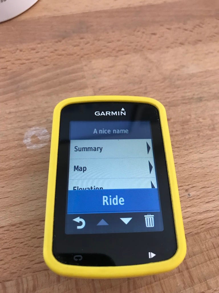 Uploading GPX routes onto the Garmin 820 using an iPhone | by Jon Hume |  Medium