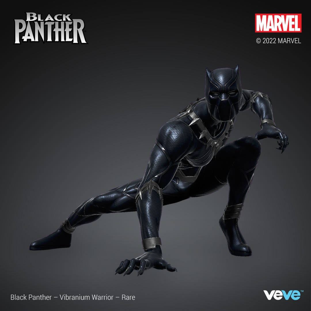 Marvel — Black Panther. Five Black Panther premium digital… | by VeVe  Digital Collectibles | VeVe | Medium