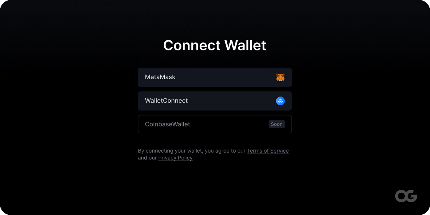 OG Studio | Wallet Connect