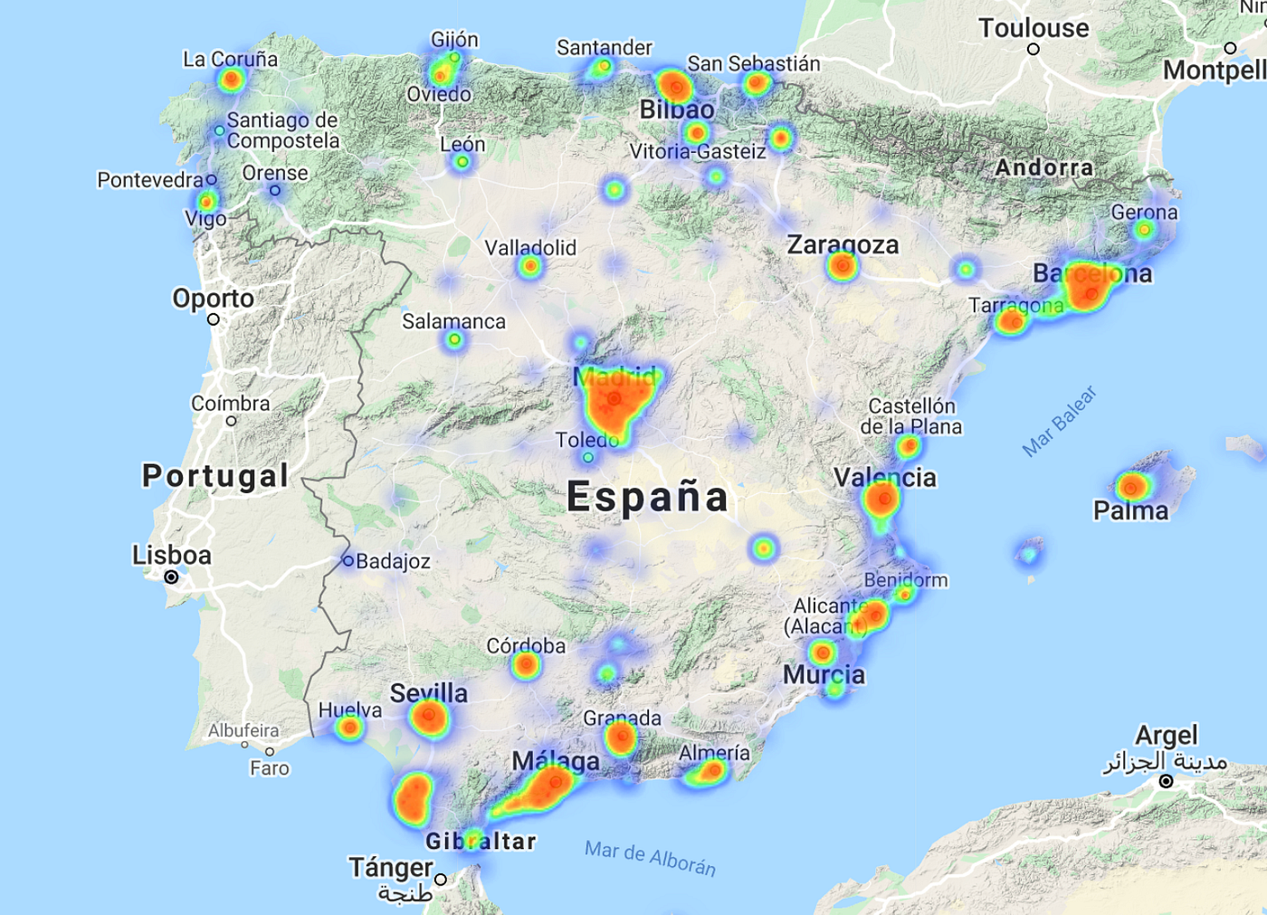 Un simple Mapa de Calor en Canvas by Ruben Triviño DotTech Medium