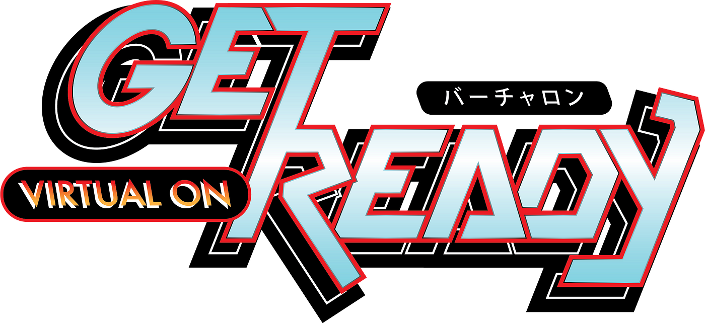 Get Ready Based On The Virtual On Logo By Martin Vasquez Medium Get Ready Based On The Virtual On Logo By Martin Vasquez Medium