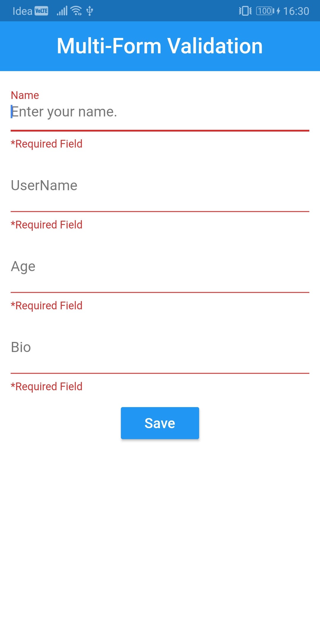Multi Form Validation — Flutter - Rahul Kavati - Medium