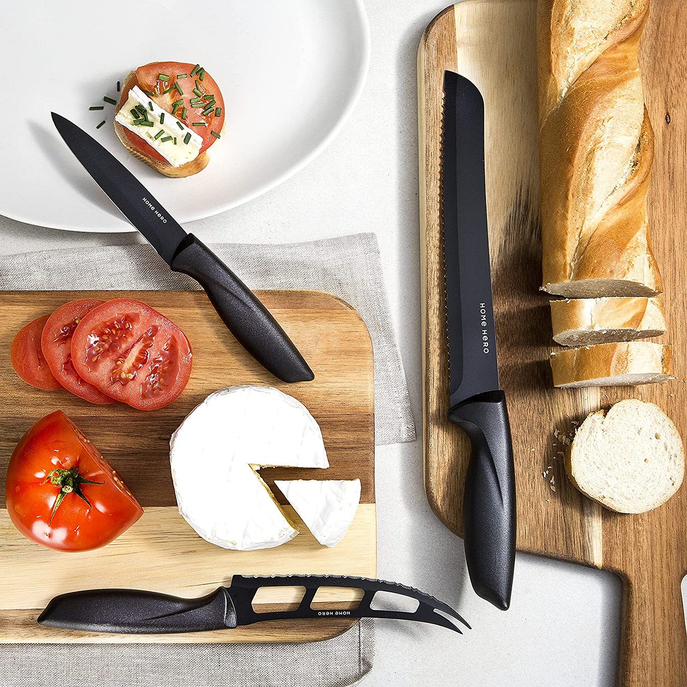 German knives vs. Japanese knives-competition for the best knives!