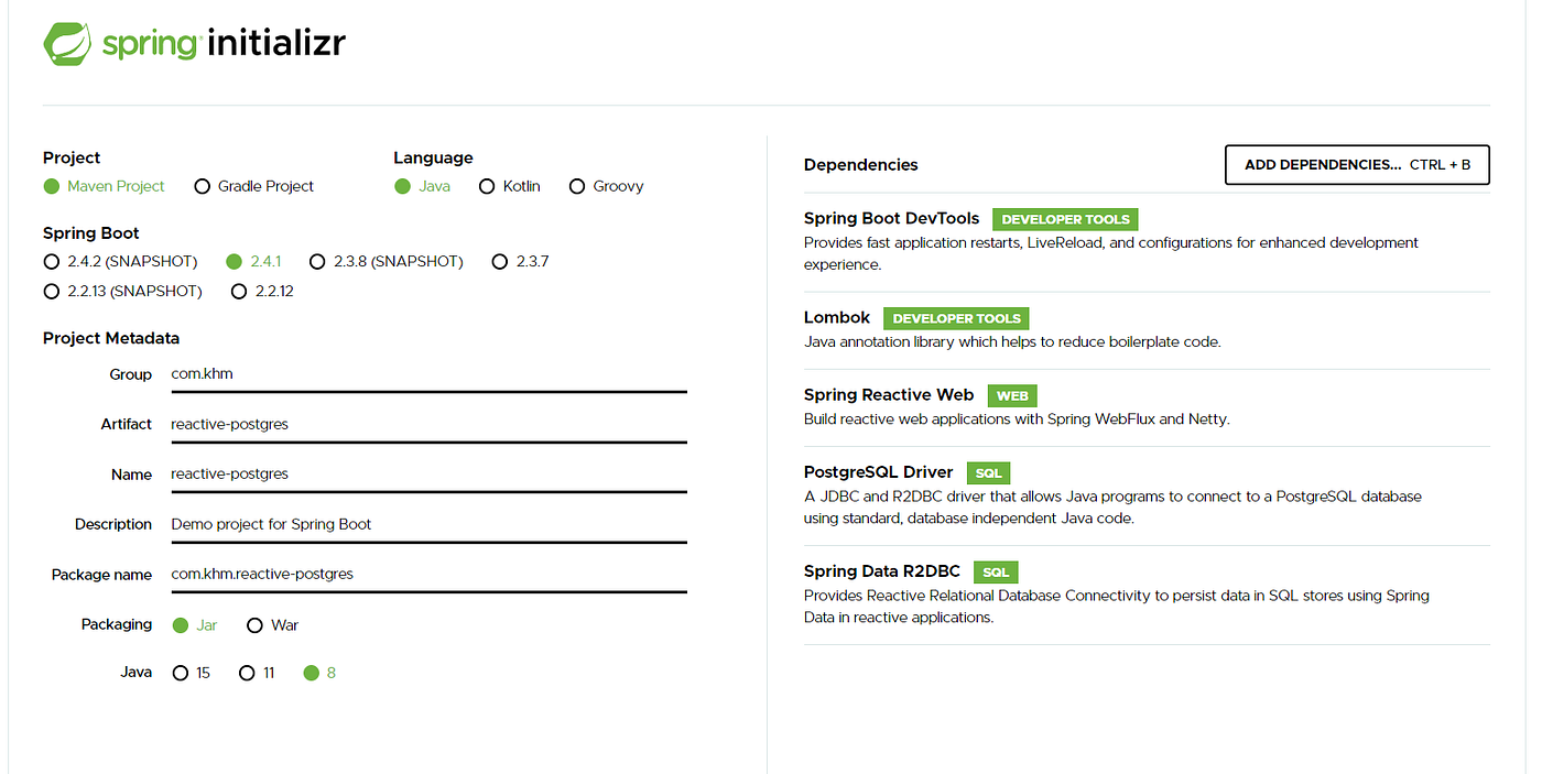 Reactive Spring Boot Application with R2DBC and PostgreSQL | by Kamal  Mahmud | Blibli.com Tech Blog | Medium