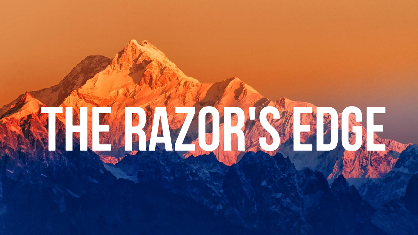 Review The Razor’s Edge. My time spent reading Somerset… by Ede A Hamid The Buku Project