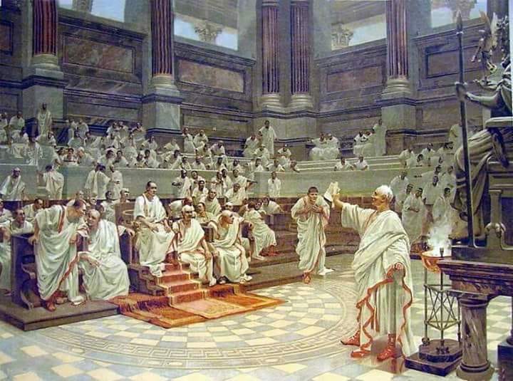 Senators in silk