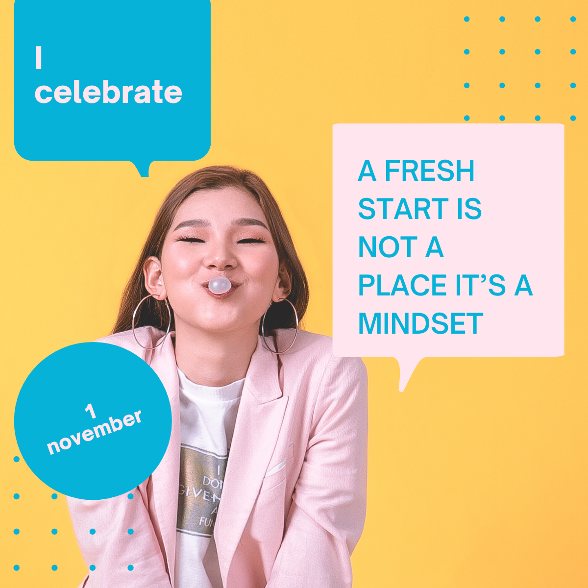 Afresh start is not a place, it’s a mindset by Karima Bouchehboun