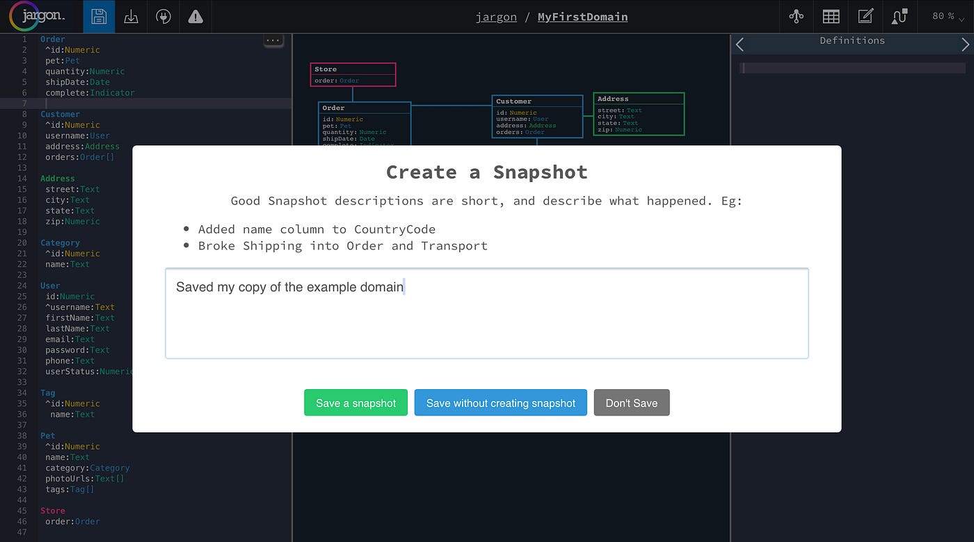 Introducing Jargon — Creating your first Domain by Alastair Parker