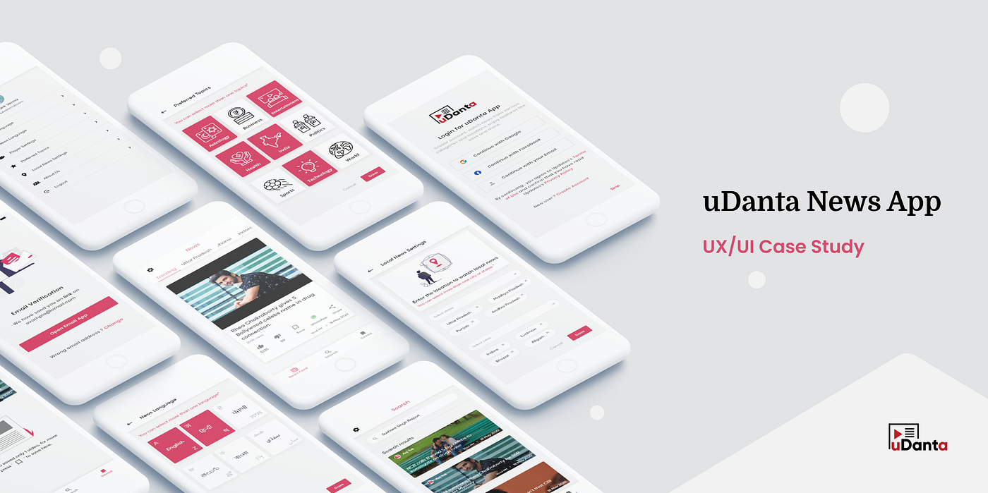 Case Study: Designing a quick/easy News App | by Abiral Jain | Bootcamp