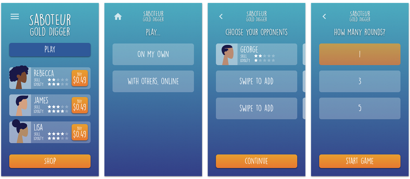 Case study: card game app redesign - Bootcamp