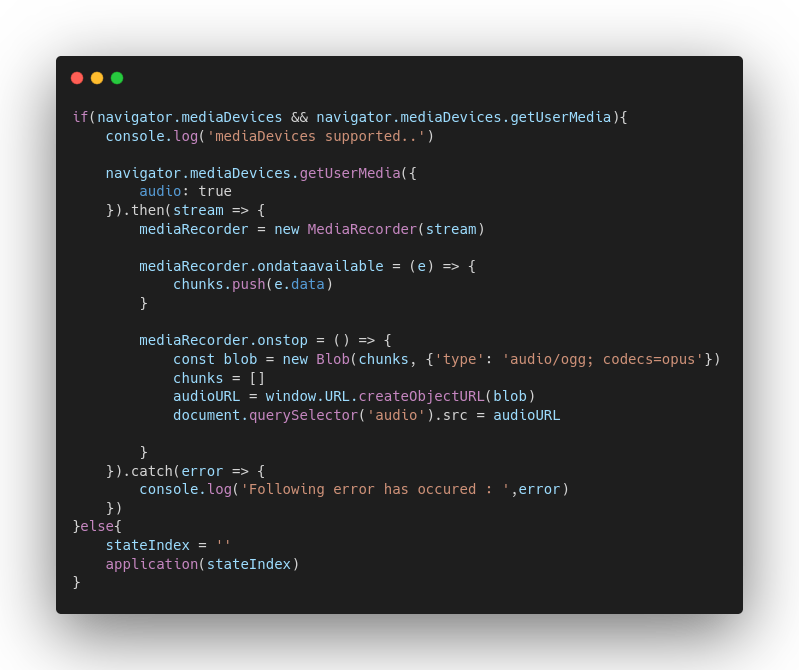 Build Your Own Audio Recorder In Browser With JavaScript by Parag