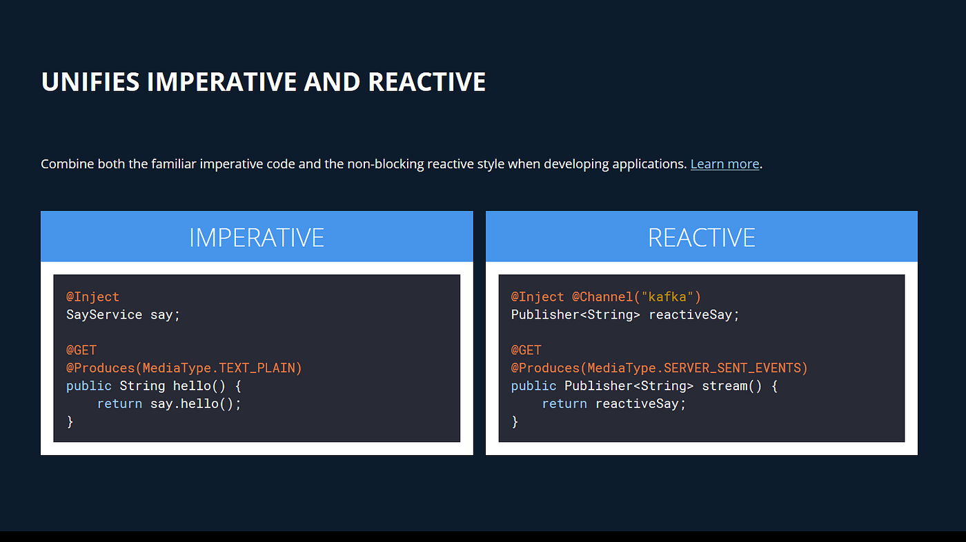 Reactive Programming with Quarkus | by Hantsy | Medium