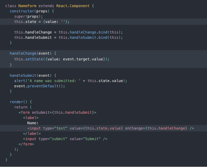 Handling Forms in React. Forms | by Beza Sirak | Medium