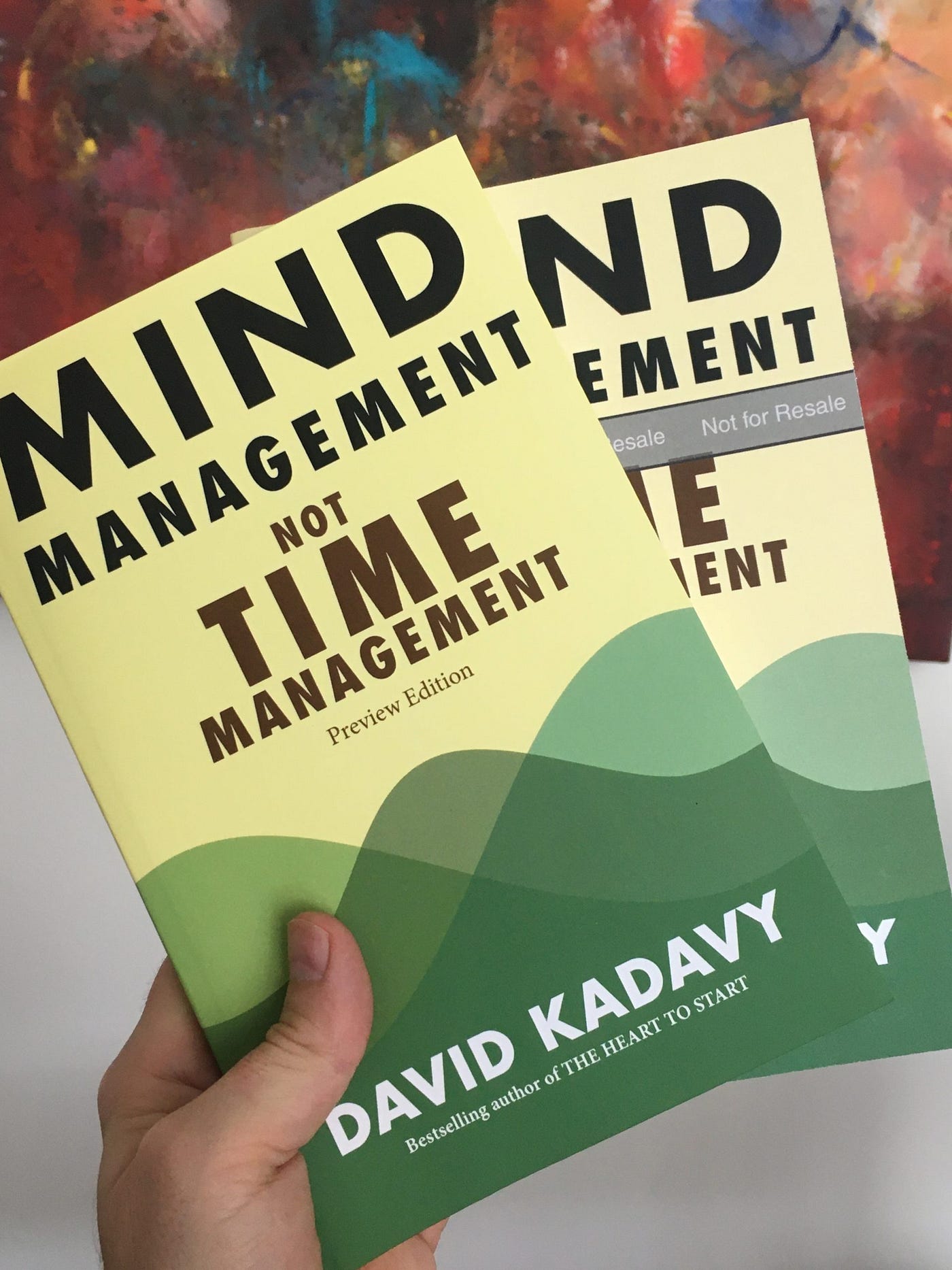 mind management not time management book review