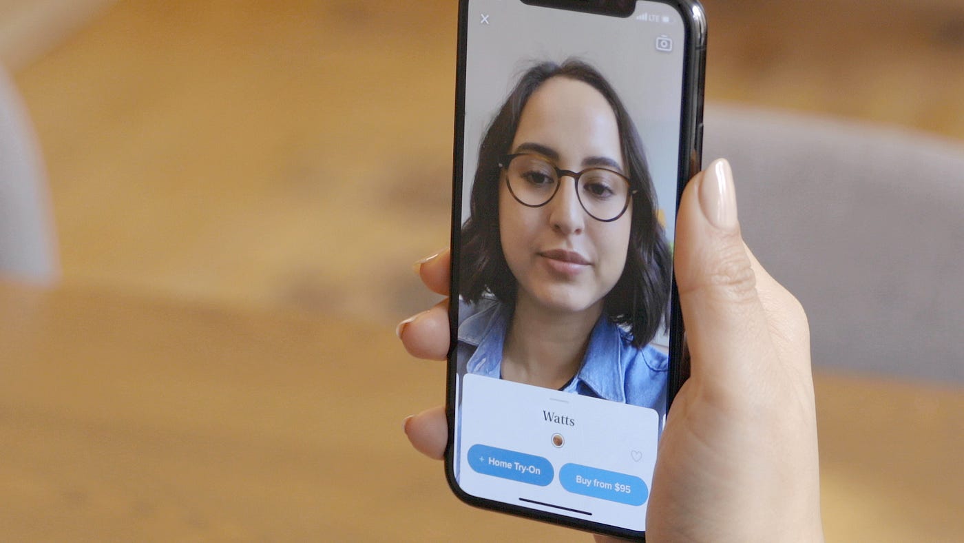 Putting virtual glasses on a real face: Warby Parker's Virtual Try-On  placement algorithm | by David Goldberg | Medium