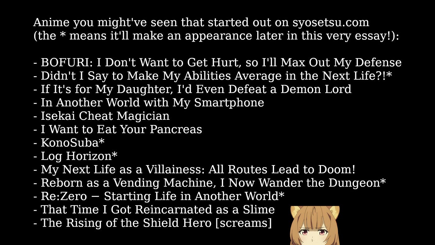 Bullshit no Yuusha: Suffering from Capitalist Alienation, I Reincarnate to  an Anime Crit Essay! (Vol 1/4) | by Mo Black | Medium
