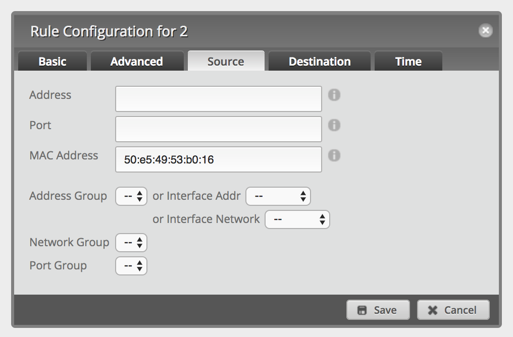 blacklist mac address ubiquiti router