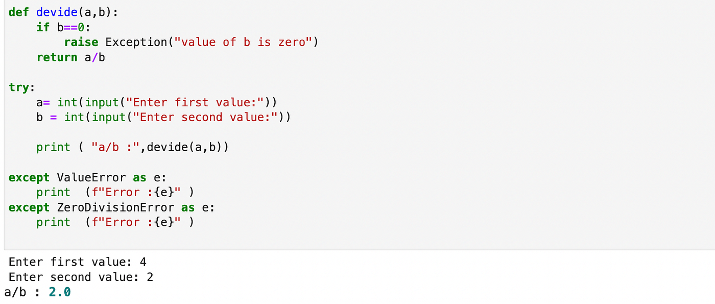 Python Exception handling anti-patterns | by Sunil Kumar | Mar, 2022 ...
