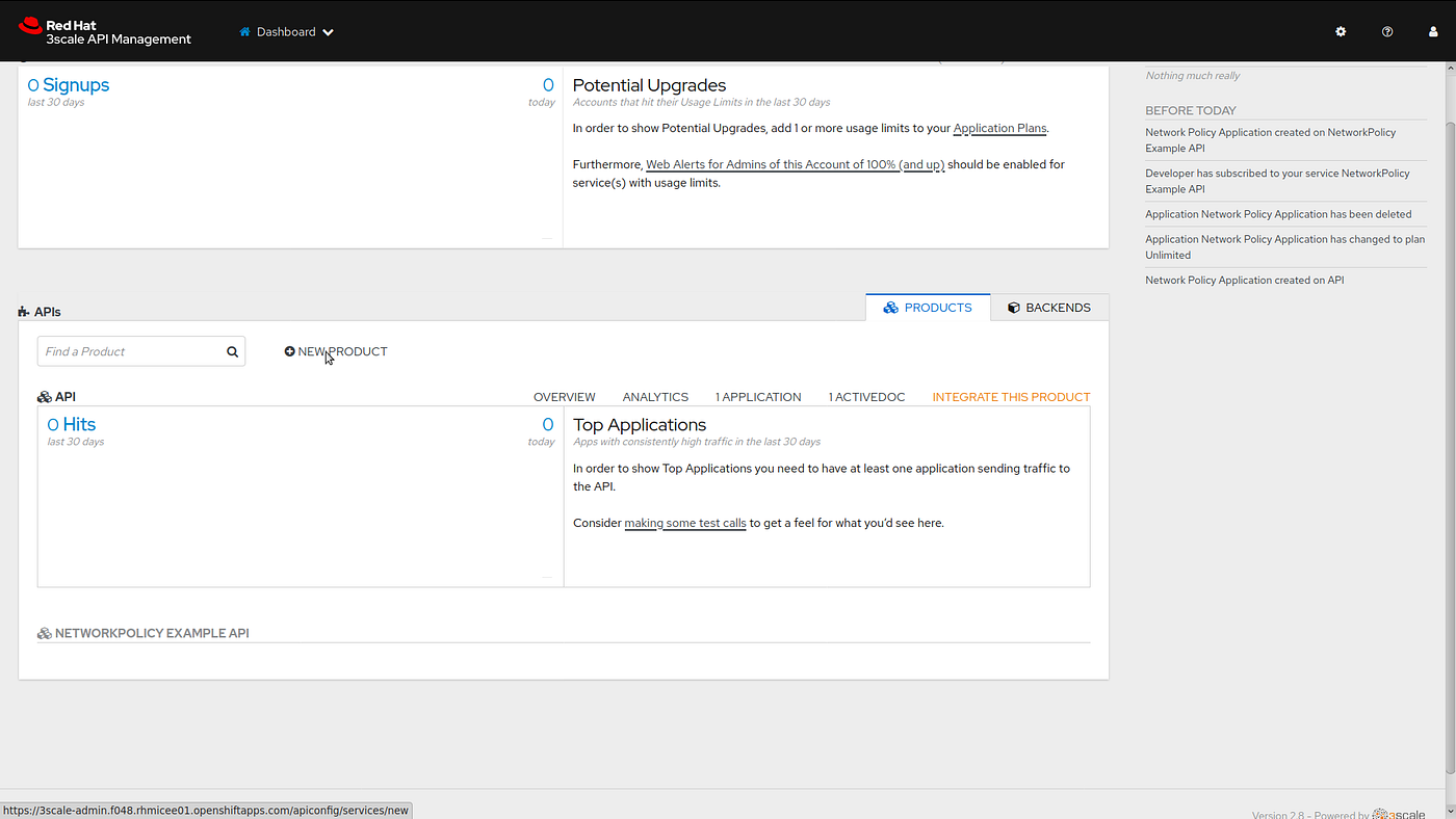 Managing Camel Rest Services using Red Hat 3Scale API Management | by Viral  Gohel | Medium