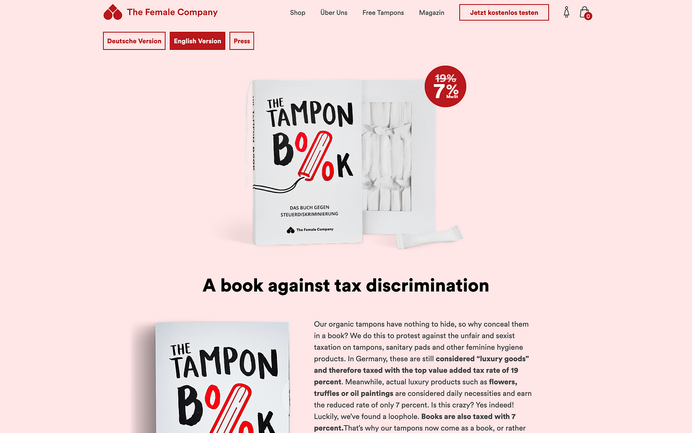 How design makes you read tampons and drink diarrhea | by Jan Van Caneghem  | UX Collective